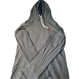 Hollister Charcoal Hoodie with Logo